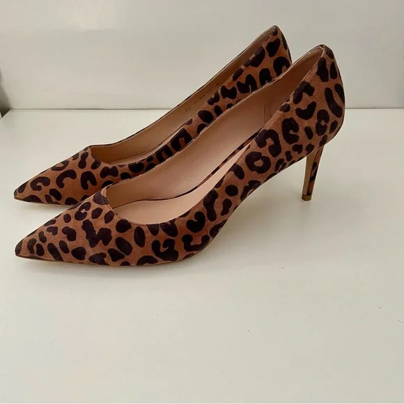 Stuart Weitzman Leopard Print Heels - Picture 6 of 10